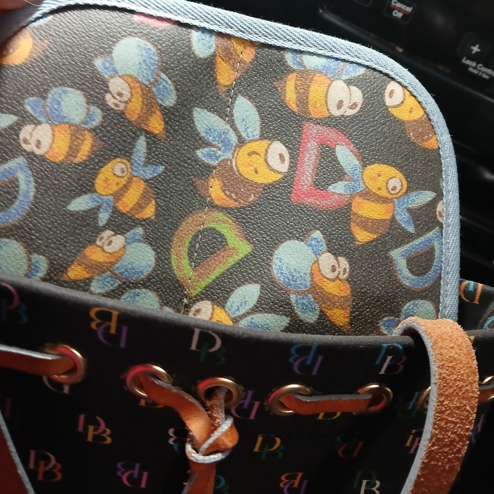 Dooney & Bourke Vintage Rainbow Edition Y2k Wallet Incuded - Picture 7 of 12